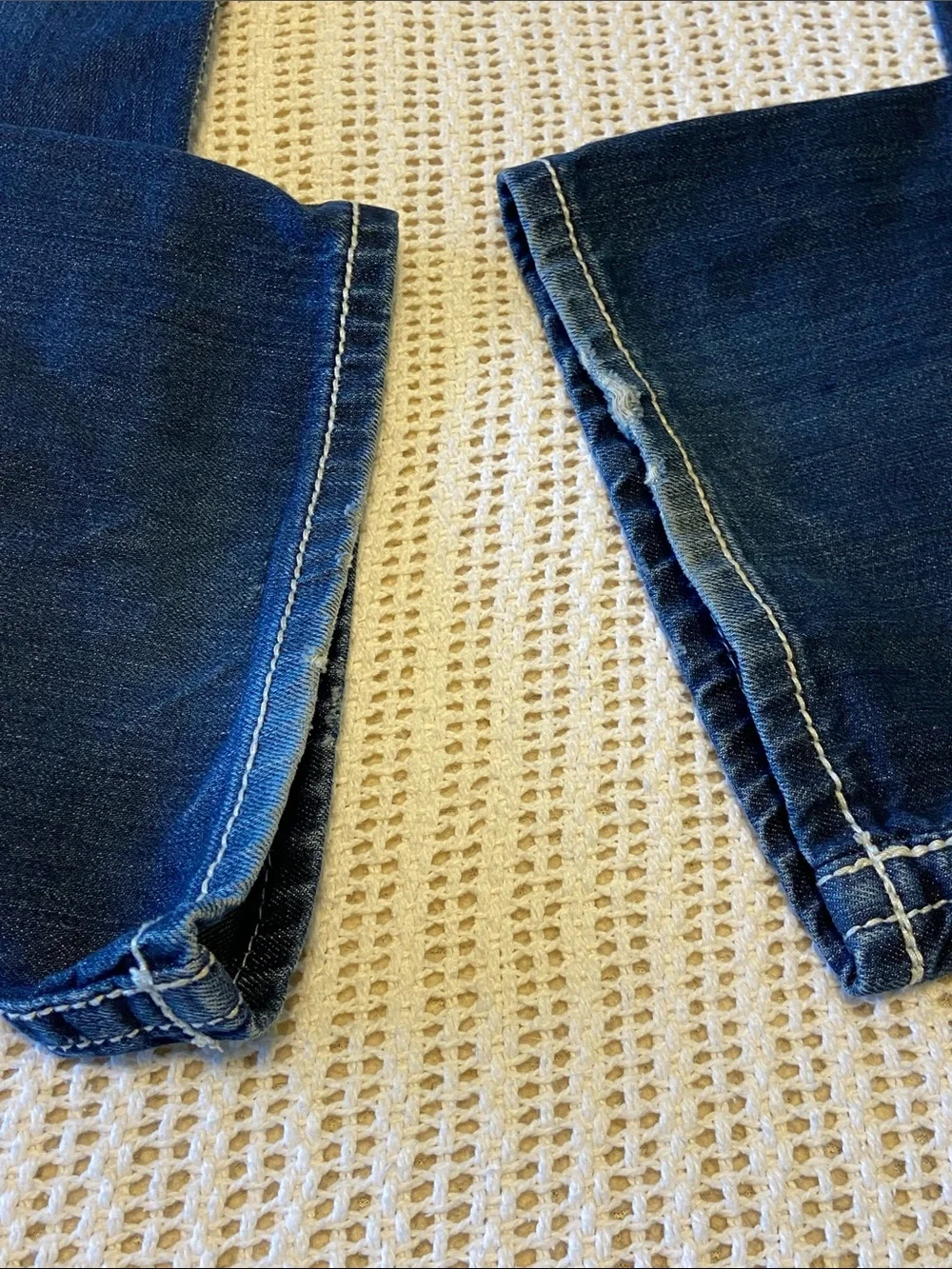 Buckle BKE CARTER Stitch Denim Bootcut Jeans Size 36L x 34” Cowboy Rodeo